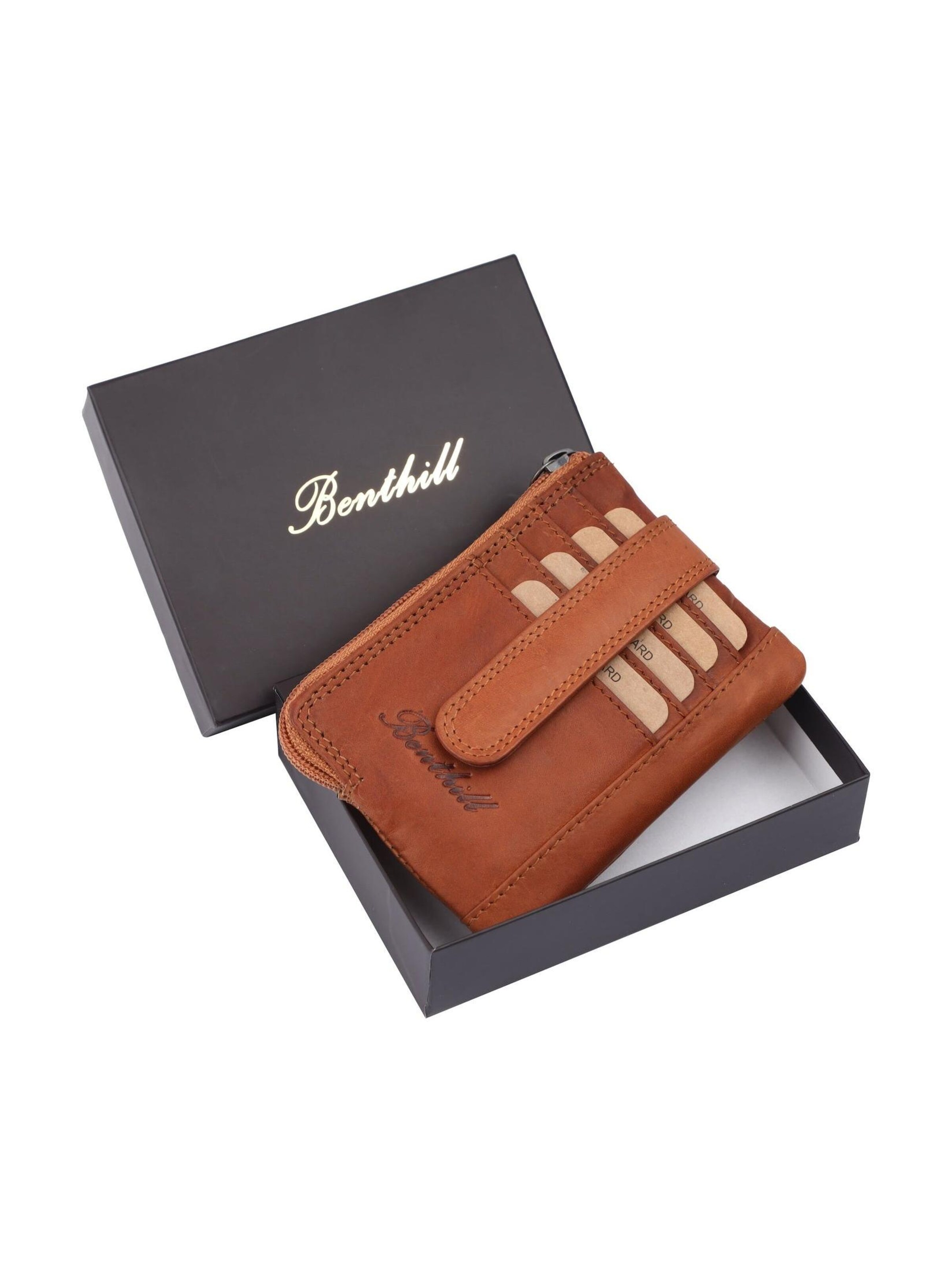Benthill Key Ring in Brown