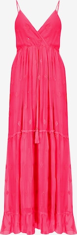 South Beach Jurk in Roze: voorkant