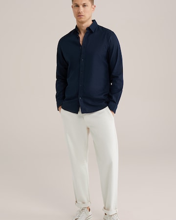 WE Fashion Slim fit Ing - kék