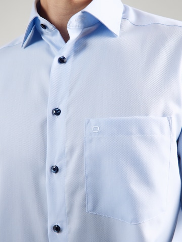 OLYMP Regular fit Overhemd in Blauw