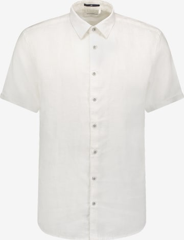 Regular fit Camicia di No Excess in bianco: frontale