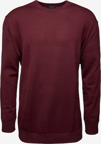 Pull-over MAERZ Muenchen en rouge : devant