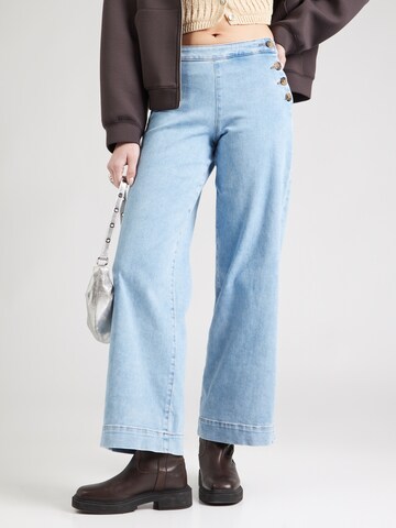 ONLY Wide leg Jeans 'ONLMadison' in Blue: front