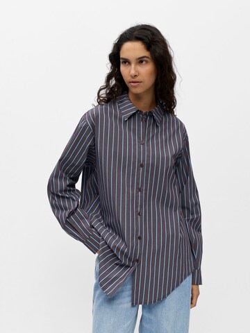 OBJECT Blouse 'OBJTutta' in Bruin: voorkant