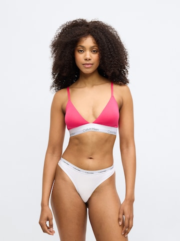 Calvin Klein Underwear Háromszög Melltartó - rózsaszín: elől