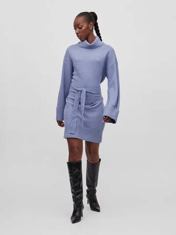 VILA Knit dress 'Rolfie' in Blue