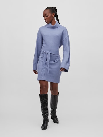 VILA Knitted dress 'Rolfie' in Blue