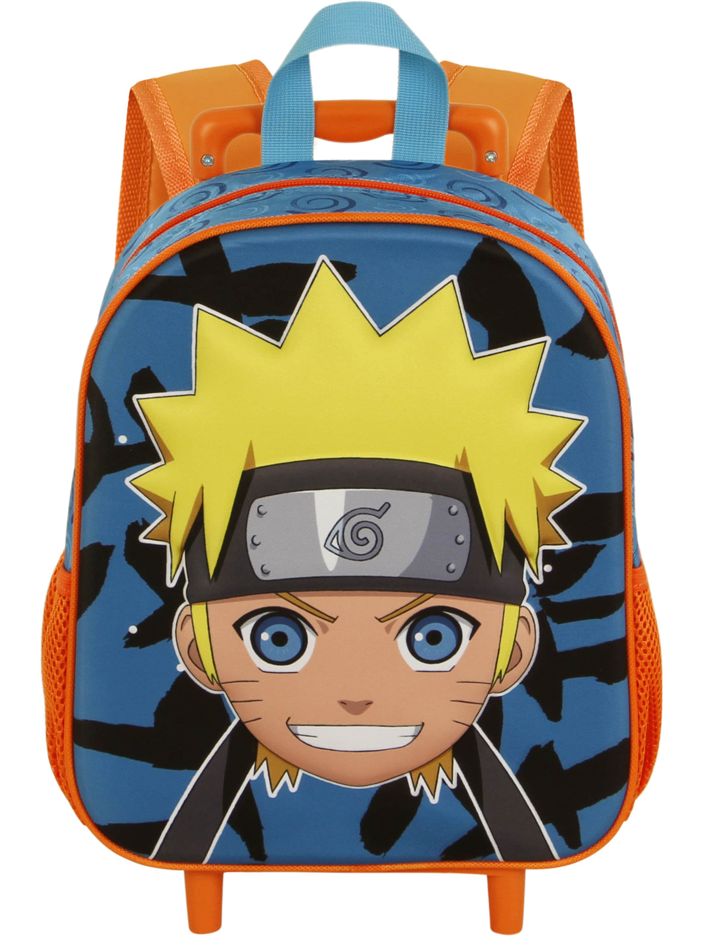Naruto Backpack 'Happy' in Blue: front