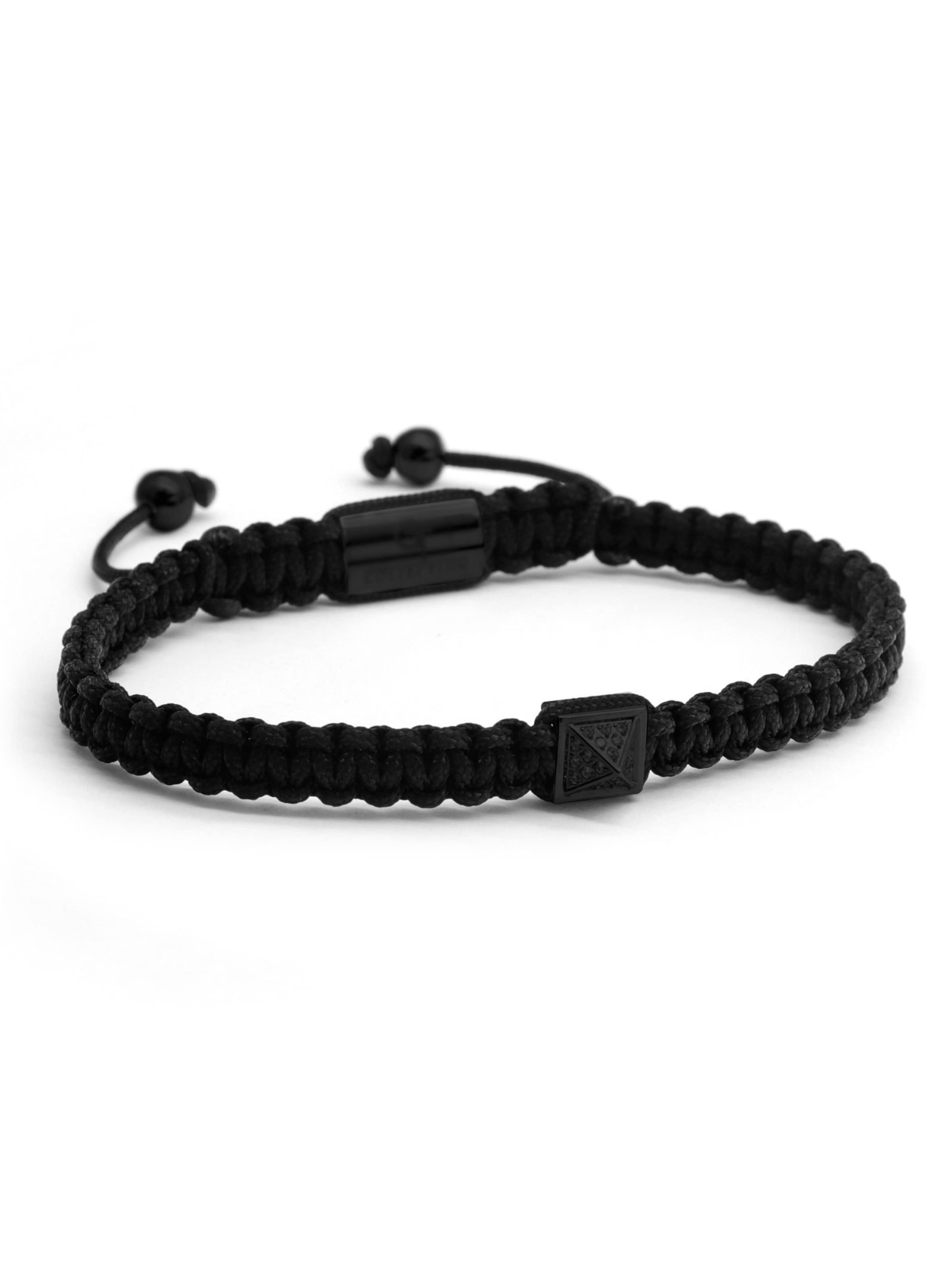 Bracelet 'Pyramid-Bracelet' GT Collection en noir