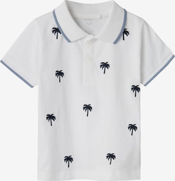 NAME IT Poloshirt in Weiß: predná strana