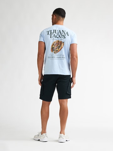T-Shirt 'Tijuana' Petrol Industries en bleu