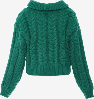 Cardigan MYMO en vert