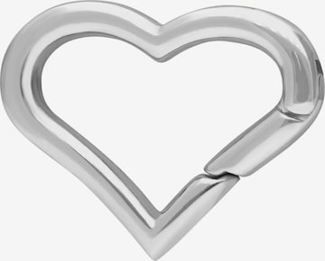 Lucardi Pendant 'Einfach' in Silver: front