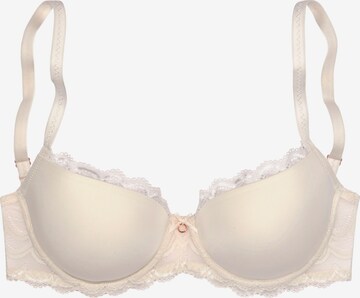 LASCANA Bra in Beige: front