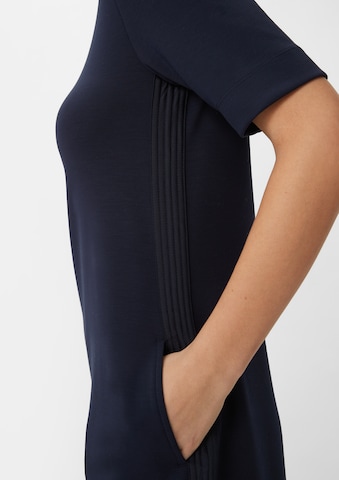 comma casual identity Jurk in Blauw