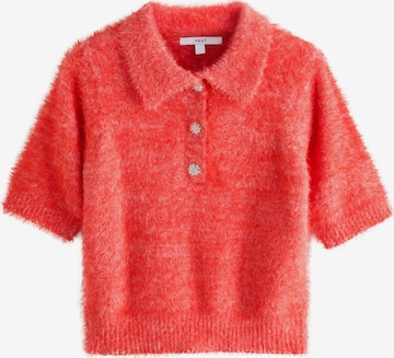 raudona Next Megztinis: priekis