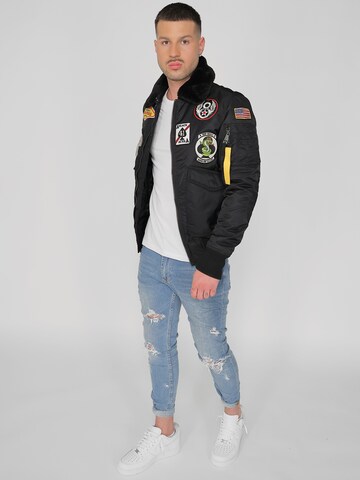 TOP GUN Between-Season Jacket ' TG20213032 ' in Black