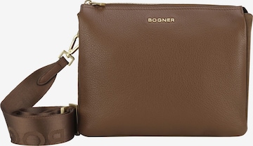 BOGNER Schoudertas 'Banff' in Bruin: voorkant