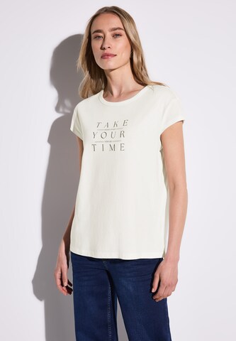 STREET ONE Shirt in White: front