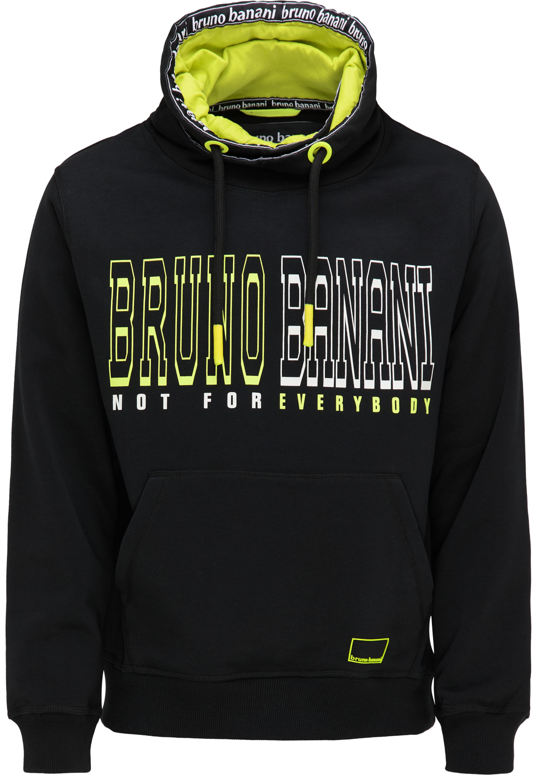 Sweat-shirt Bruno Banani en noir : devant