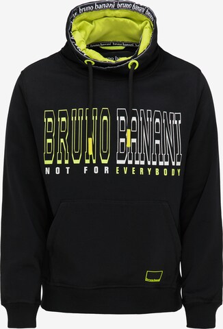 BRUNO BANANI Sweatshirt in Black: front