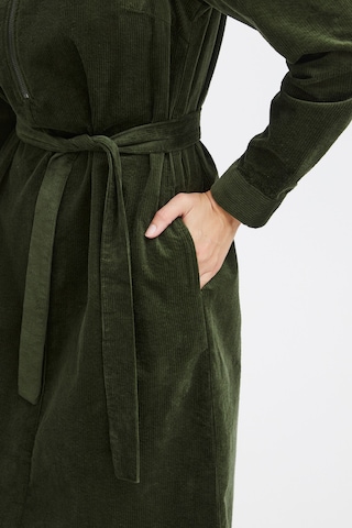Fransa Shirt Dress 'Mita' in Green