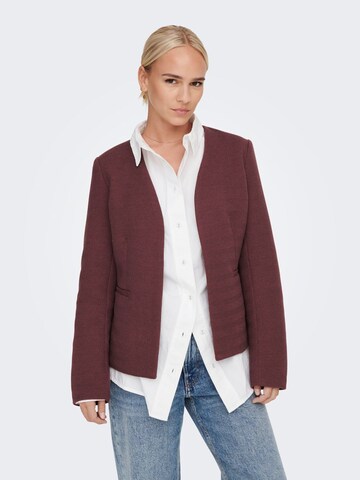 Blazer ONLY en rouge : devant