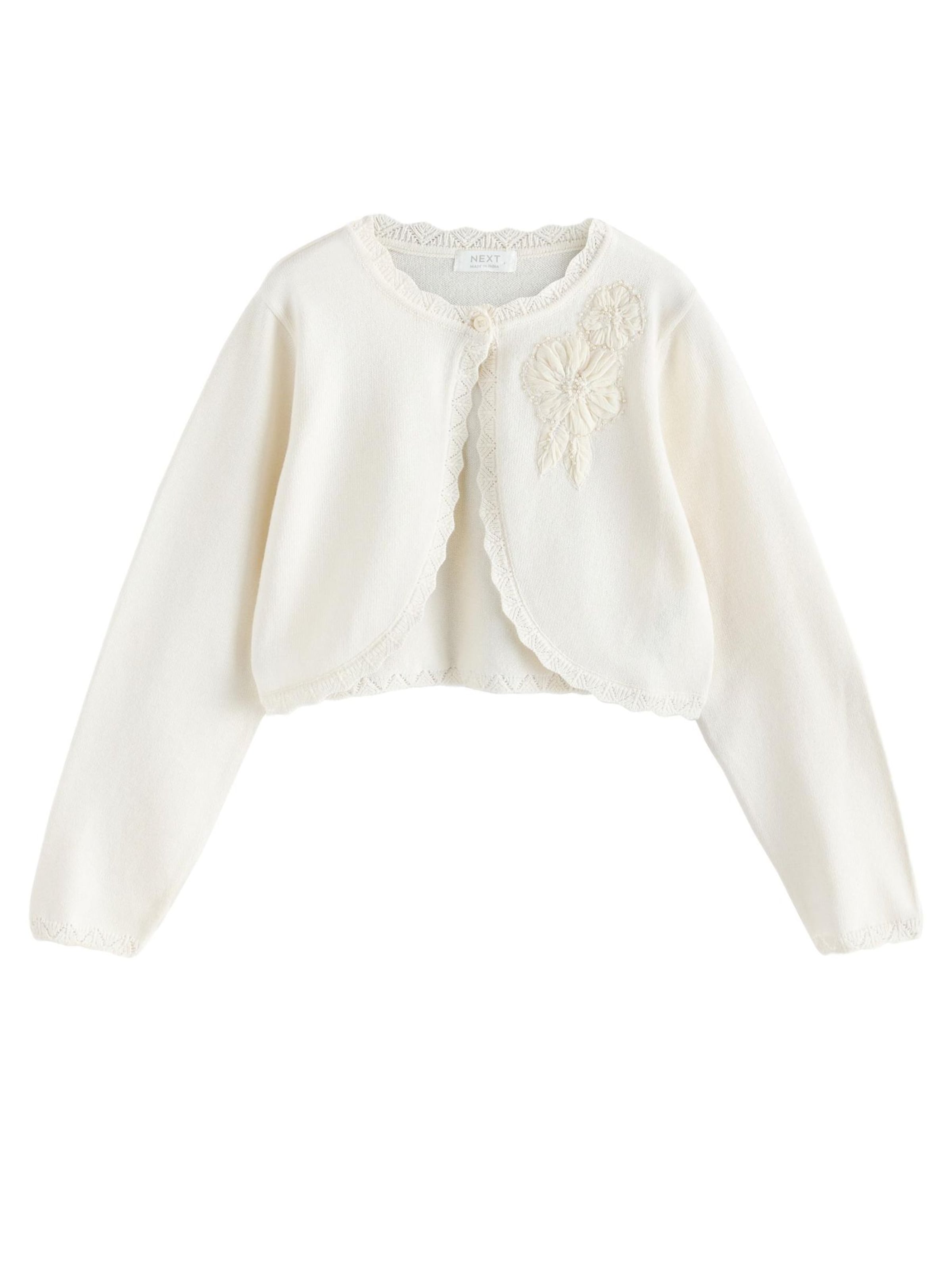 Next Kampsun, värv valge: eest vaates