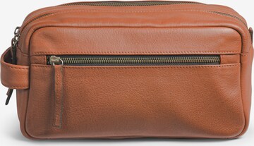 still Nordic Toiletry Bag 'Clean Toiletry 2 Room' in Brown: front