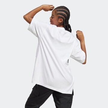 ADIDAS SPORTSWEAR Λειτουργικό μπλουζάκι 'Dance' σε λευκό