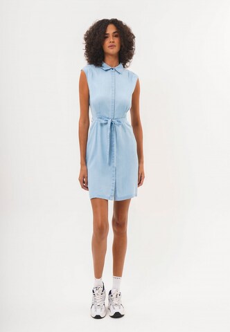 FRESHLIONS Jurk 'Leona' in Blauw