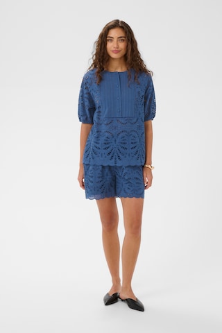 CULTURE - Blusa 'CUAkeena' en azul