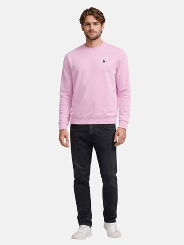 U.S. POLO ASSN. Sweatshirt in Roze