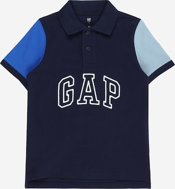 GAP T-shirt 'NOVELTY' i blå: framsida