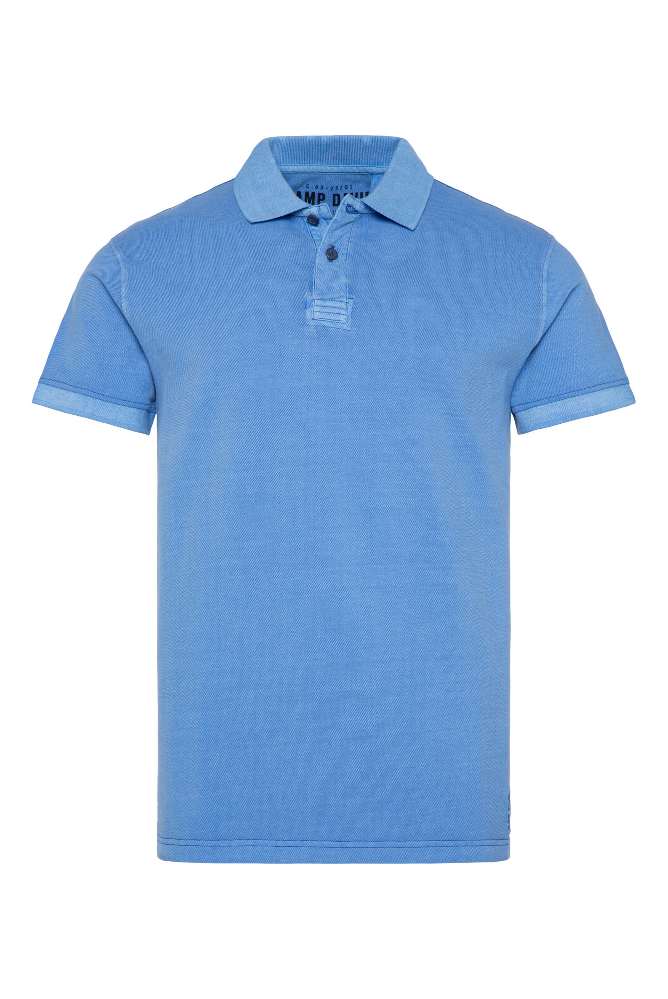 CAMP DAVID Poloshirt in Blau: Vorderseite