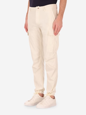 Distretto 12 Regular Cargo Pants in Beige