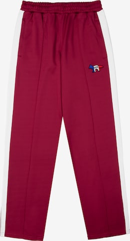 PUMAregular Sportske hlače - crvena boja: prednji dio