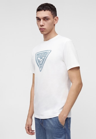 balts GUESS T-Krekls: no priekšpuses