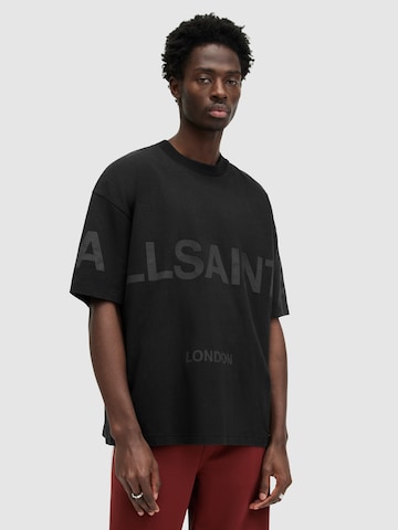 AllSaints Shirt in Zwart: voorkant