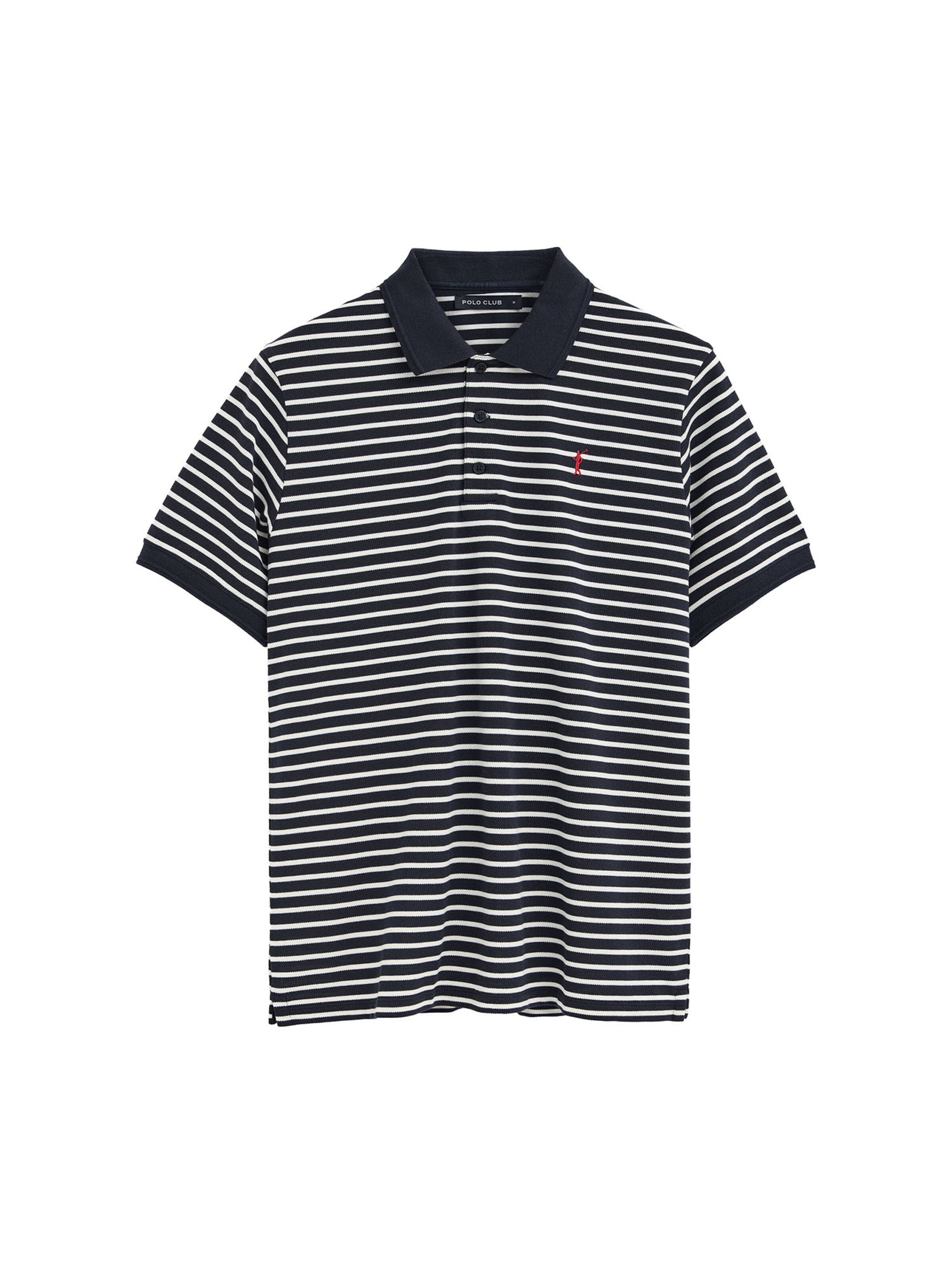 Polo Club Shirt in Cream / Blue, Item view