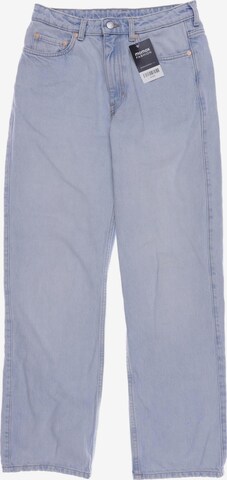 WEEKDAY Jeans in 28 in Blue: front