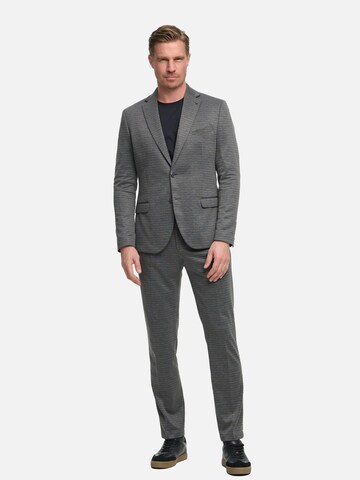 Zuitable Slim fit Suit Jacket 'DiNick' in Grey