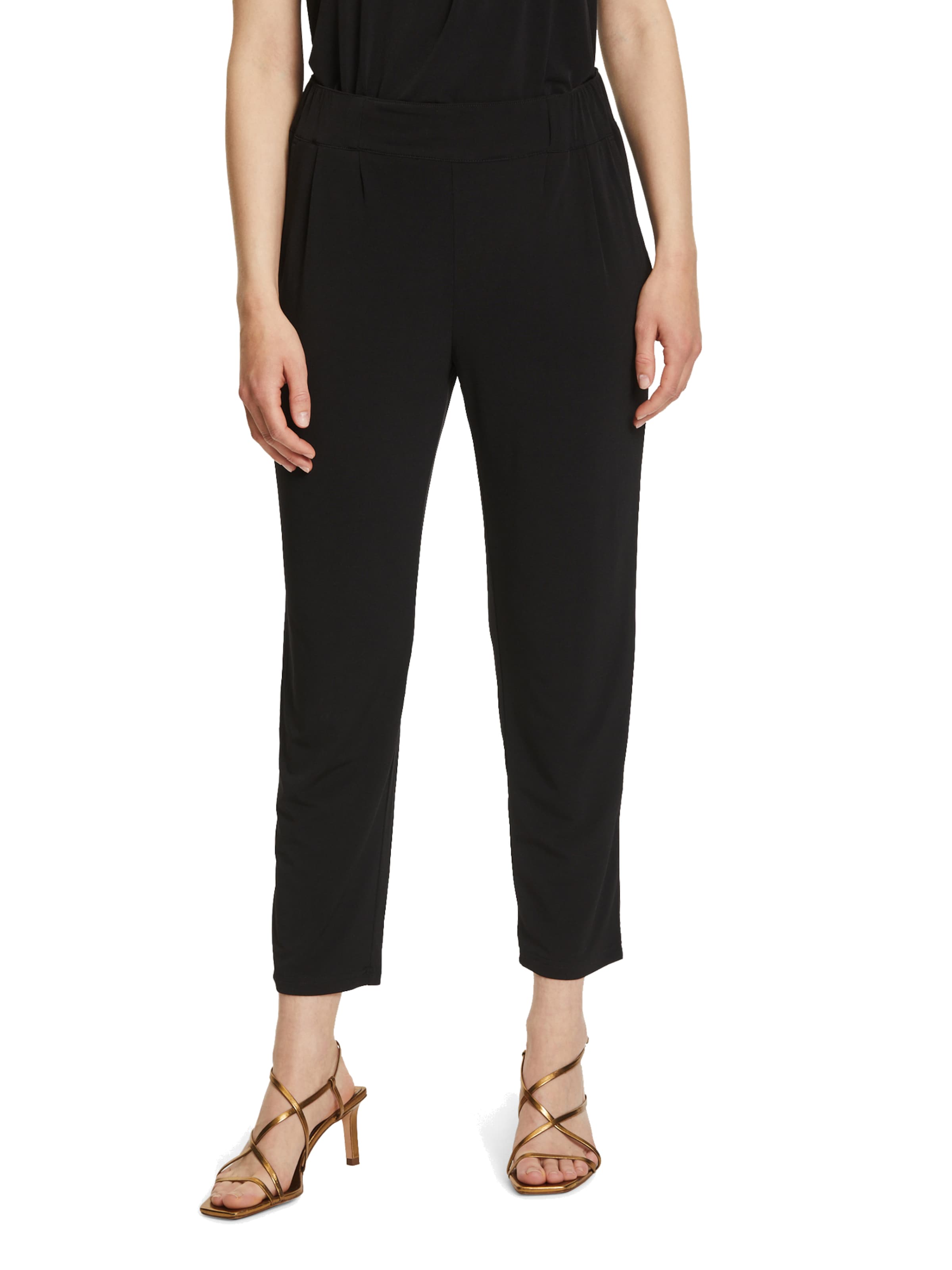 Frauen Große Größen Betty Barclay Schlupfhose knöchellang in Schwarz - PU87384 Frauen Große Größen Betty Barclay Schlupfhose knöchellang in Schwarz - PU87384