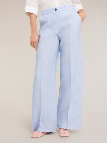 Wide leg Pantaloni di MOTIVI in blu