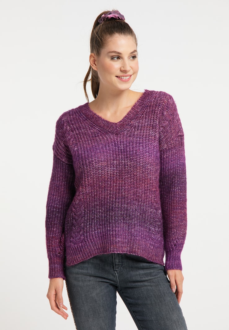 Sweaters & Knitwear MYMO Fine-knit sweaters Mottled Purple