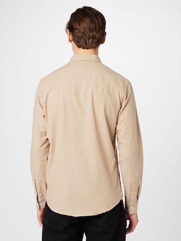 BLEND - Ajuste regular Camisa en beige