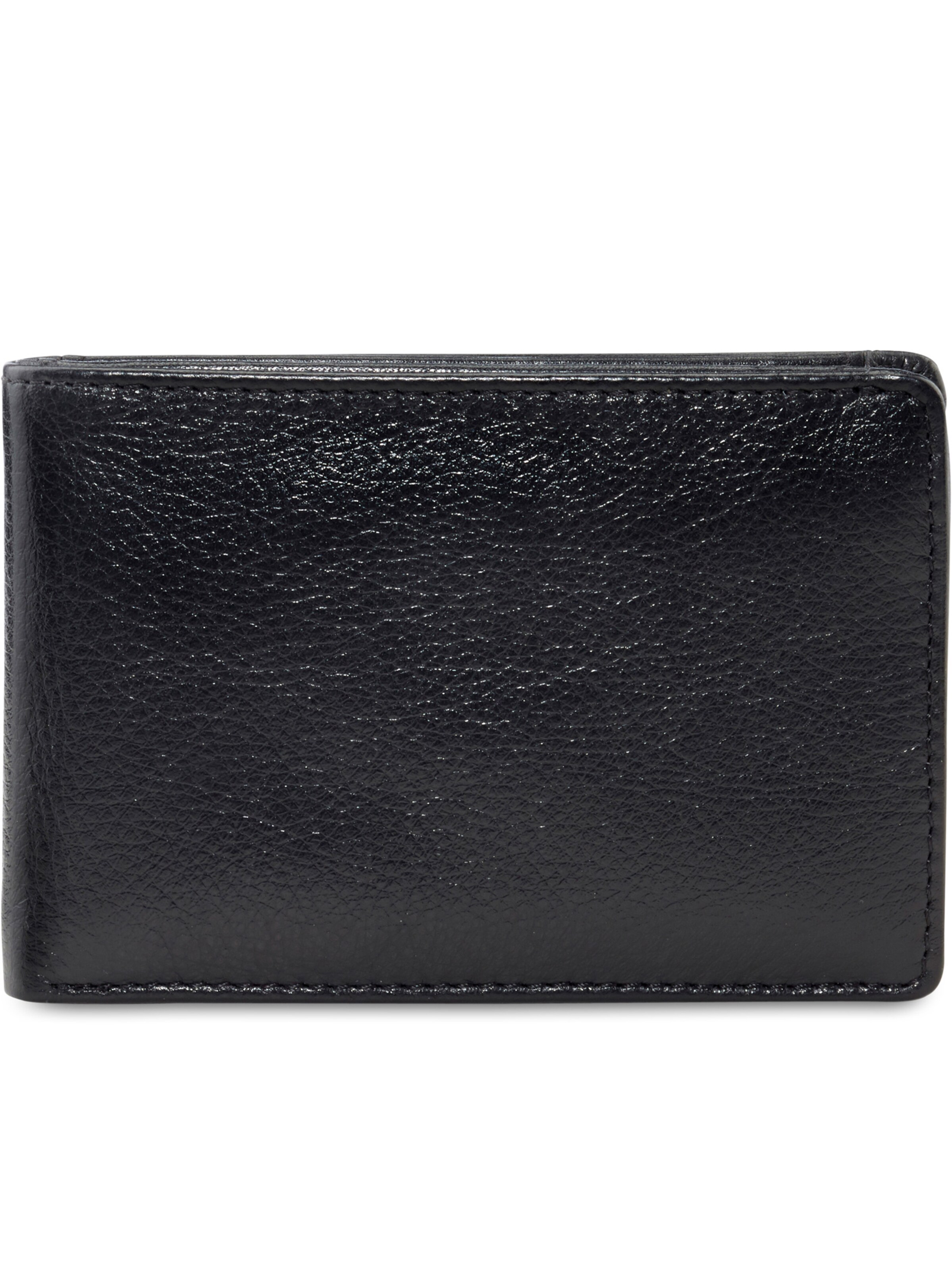 Porte-monnaies 'Eurojet' Picard en noir : devant