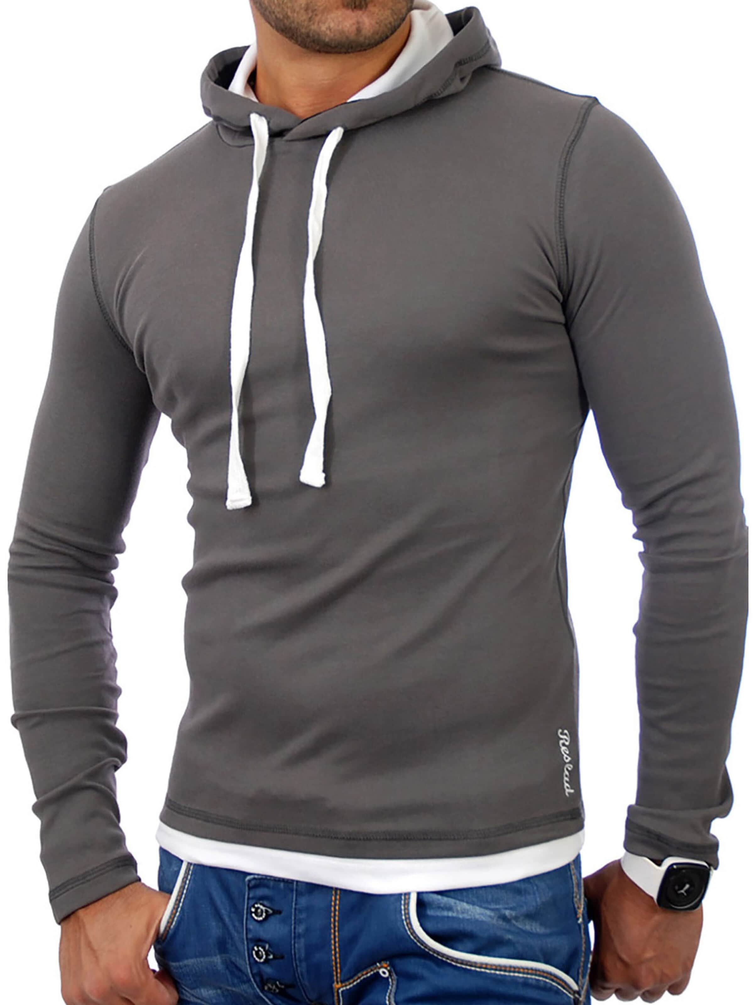 Reslad Shirt 'RS1003'‌ in Grau: Vorderseite