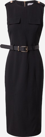 Warehouse Sheath dress in Black: front