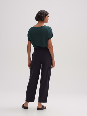 OPUS Slim fit Pleat-Front Pants 'Maidie' in Black